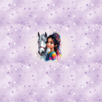 Cute Rainbow Girl Panel 6